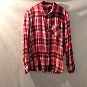 XL GAP Pink Flannel